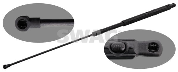 Gas Spring, bonnet - 62 94 7092 SWAG